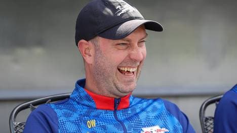 Erstmals auf der RB-Bank: Ole Werner 