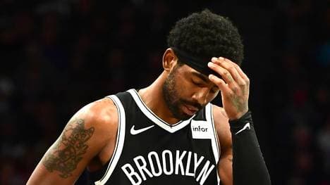 Auch Kyrie Irving konnte die Niederlage der Brooklyn Nets gegen die Minnesota Timberwolves nicht verhindern
