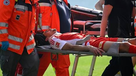 Diogo Leite musste abtransportiert werden