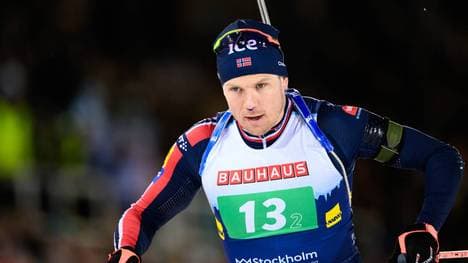 Vetle Sjästad Christiansen ist ein norwegischer Biathlet