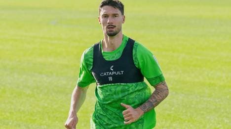 Tim Kleindienst  trainiert wieder