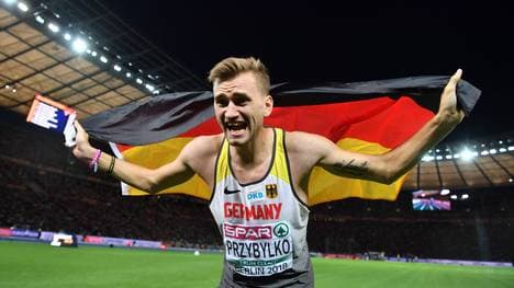 Mateusz Przybylko wurde 2017 und 2018 Deutscher Meister im Hochsprung