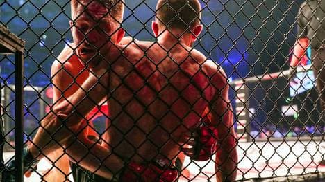 Khurshed Kakhorov beim Hauptkampf von NFC 12 live auf SPORT1 