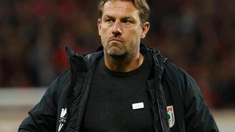 Markus Weinzierl kassierte mit dem FC Augsburg eine bittere Klatsche