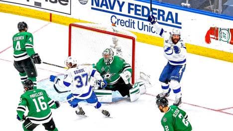 Tampa Bay (in weiß) benötigt nur noch einen Sieg