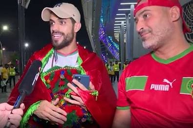 Marokko-Fans feiern Elfer-Helden Bono