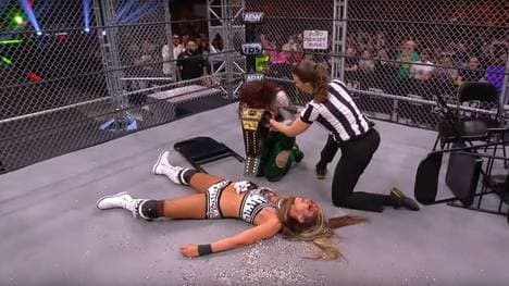 Thunder Rosa besiegte bei AEW Dynamite Britt Baker und ist neuer Women's Champion