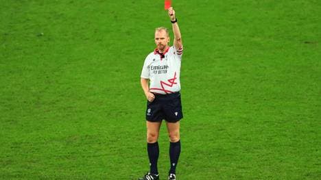 Rote Karte - das hatte es zuvor in einem WM-Finale noch nie gegeben