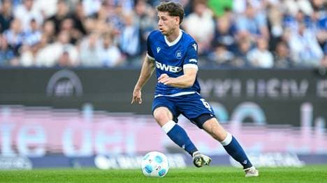 Spielt seit 2021 in Karlsruhe: Leon Jensen