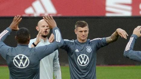 Abschlusstraining: Toni Kroos und Jamal Musiala dabei