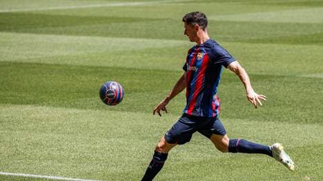 Robert Lewandowski muss um seinen Einsatz zittern