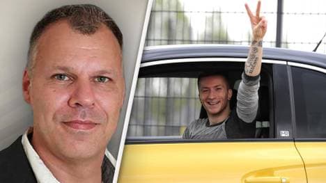 Holger Luhmann-Einwurf-Marco Reus-Grafik