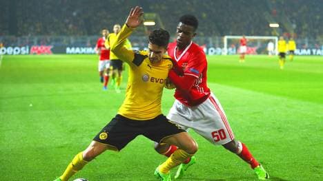 Borussia Dortmund, SL Benfica Lissabon, UEFA Champions League Achtelfinale, Nelson Semedo, Marc Bartra