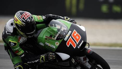 June 15, 2018 - Barcelona, Catalonia, Spain - Makar Yurchenko (76) of Kazakhstan and Cip-Green Power KTM during the free practice of the Gran Premi Monster Energy de Catalunya, Circuit of Catalunya, Montmelo, Spain.On 15 june of 2018. MotoGp of Catalunya - Free Practice PUBLICATIONxINxGERxSUIxAUTxONLY - ZUMAn230 20180615_zaa_n230_1345 Copyright: xJosexBretonx