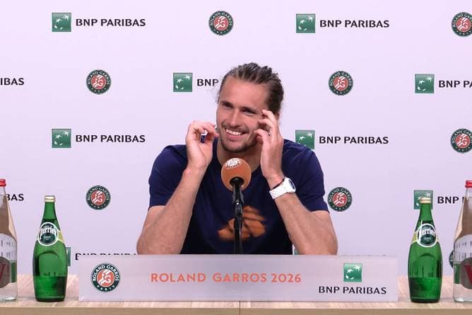 Zverev scherzt: "Frag mich das nochmal am Sonntag"