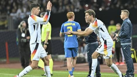 Havertz und Müller spielten zusammen im DFB-Team