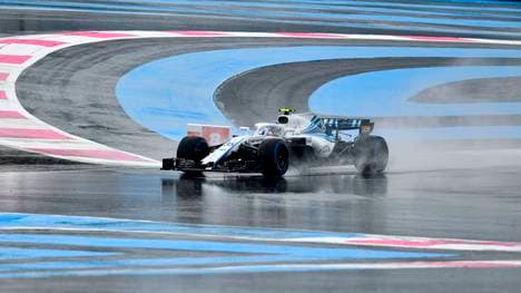 Regen-Chaos beim dritten Training zum Frankreich-GP