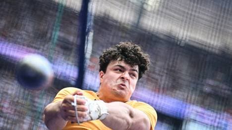 Merlin Hummel in Aktion im Stade de France