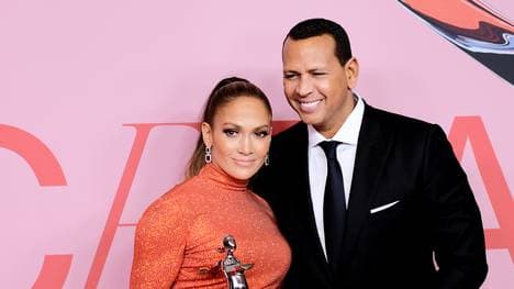 Alex Rodriguez (r.) ist mit Sängerin Jennifer Lopez verlobt
