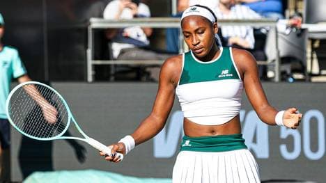 Rasenfrust bei Coco Gauff
