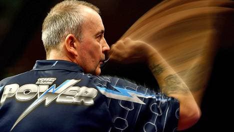 "The Power" in Aktion: Seit 2018 ist der große Phil Taylor in Darts-Rente