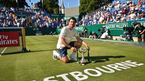 Mischa Zverev gewann in Eastbourne das Endspiel gegen Lukas Lacko