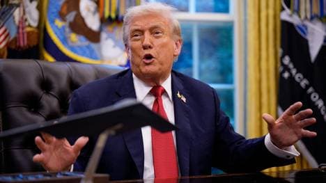 Trump befasst sich mit der Fußball-WM