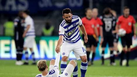 Der MSV Duisburg steigt aus Liga 2 ab