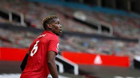Manchester United liegt mit Paul Pogba aktuell zehn Punkte hinter ManCity