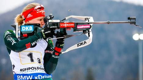 Franziska Hildebrand ging als Startläuferin ins Rennen