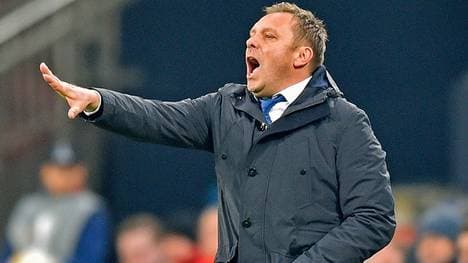 Andre Breitenreiter ist mit Schalke aus der Europa League augeschieden