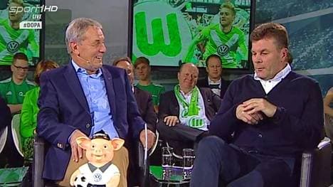 Dieter Hecking zu Gast bei Jörg Wontorra im Volkswagen Doppelpass