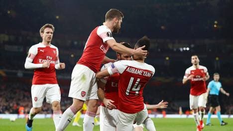 Der FC Arsenal trifft im Achtelfinale der Europa League auf Stade Rennes