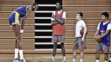 Manute Bol und Sohn Bol Bol