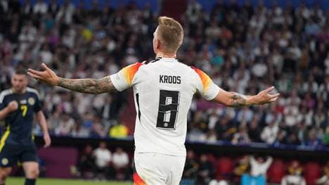 Toni Kroos brachte gegen Schottland 101 seiner 102 Pässe an den Mann