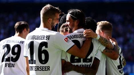 Lukas Hinterseer und Martin Harnik trafen für den HSV