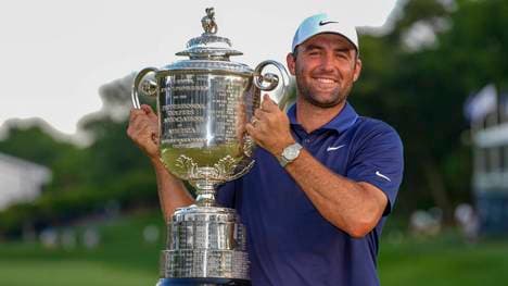 Scottie Scheffler gewinnt seinen dritten Major-Titel