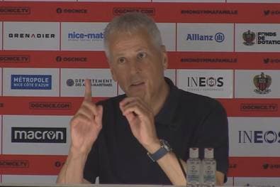 Bei Vorstellung: Favre mit Forderung an Nizza