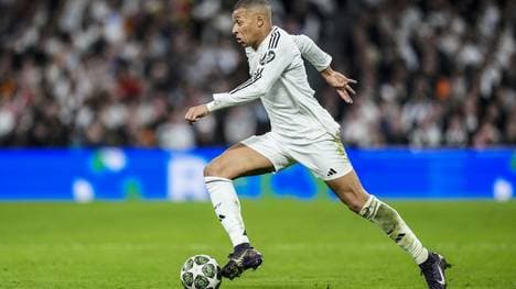 Kommt in der Saison auf 33 Tore: Kylian Mbappe