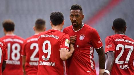 Robert Lewandowski und Jerome Boateng spielten lange zusammen