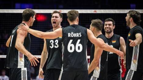 Das DVV-Team ist bei der Nations League am Start
