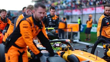 Geschoben in Shanghai: McLaren