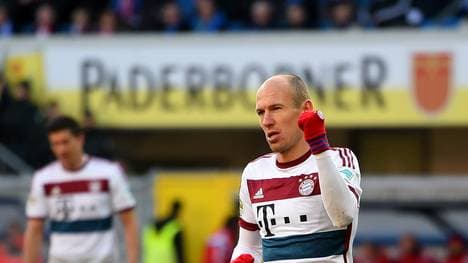 Arjen Robben traf doppelt für den FC Bayern