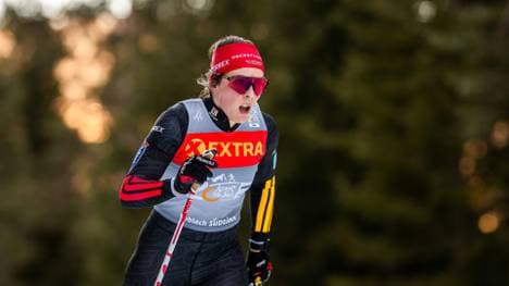 Harter Kampf in Toblach: Coletta Rydzek 