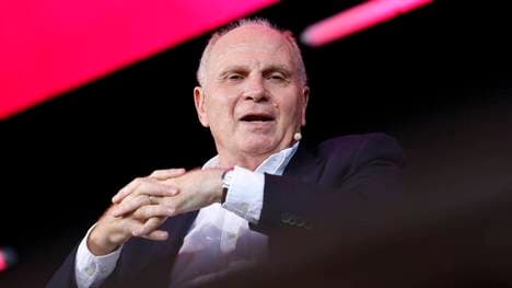 Uli Hoeneß spricht über die Partnerschaft der Bayern mit Katar