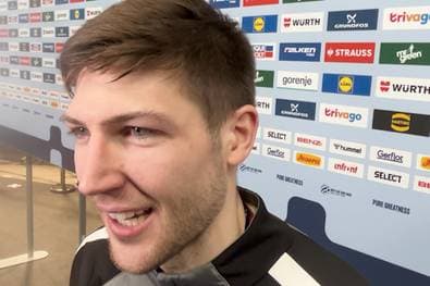 "Sehr schön - die ganze Halle wird gegen uns sein"