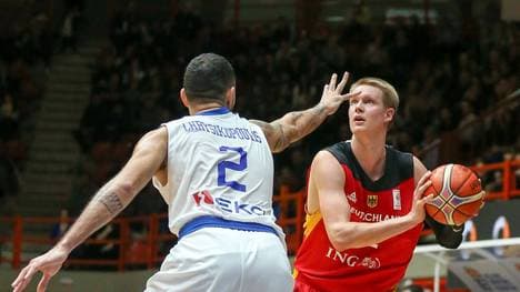 Robin Benzing (r.) war bester Werfer des DBB-Teams