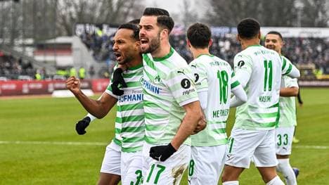 Greuther Fürth will auch gegen Hertha BSC jubeln