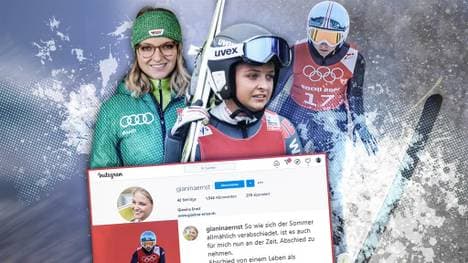 Gianina Ernst war als Skispringerin ein Top-Talent