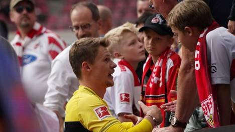 Alexander Nübel ist von den VfB-Fans schon ins Herz geschlossen worden